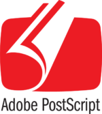 adobe postscript logo