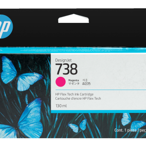 HP 738 Magenta inkt cartridge 130 ml